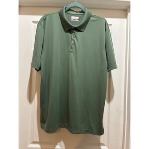 Grand Slam Golf Men’s Polo Shirt XL Green Extra Large Performance Air Flow